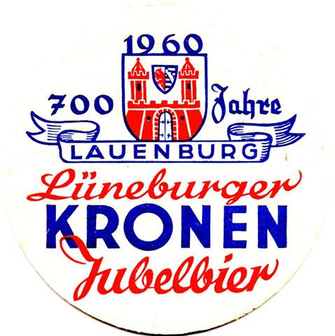 l�neburg lg-ni kronen kronen rund 3b (215-700 jahre 1960-blaurot)